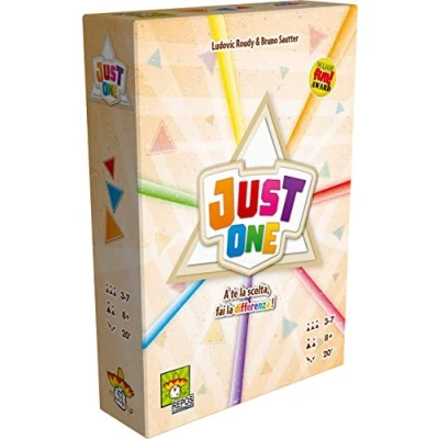 Image de Asmodee 8645 Italie Just One Jeu de Table, Jaune, Version italienne Langue