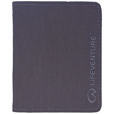 Image de Lifeventure RFID Portefeuille protégé à Trois Volets — avec Fermeture éclair pour Voyage, matériau respectueux de l&#039;environnement et Recyclable (Bleu Marine), Bleu Marine,