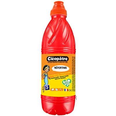 Image de Cléopâtre PGBB1 13C Peinture Gouache Néfertari Baby Rouge Vif Flacon 1 L