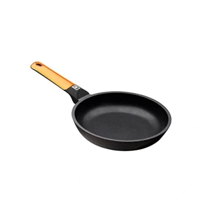 Image de BRA Efficient Orange Poêle 20 cm, Fonte d’Aluminium avec Revêtement Antiadhésif Teflon Platinum Plus sans PFOA, Compatible Tous Feux Dont Induction