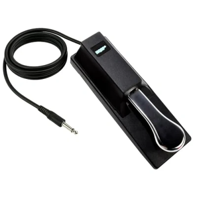 Image de HQRP Pédale universelle de sustain type Piano pour M Audio / Yamaha Casio Roland Korg Kurzweil Claviers numériques