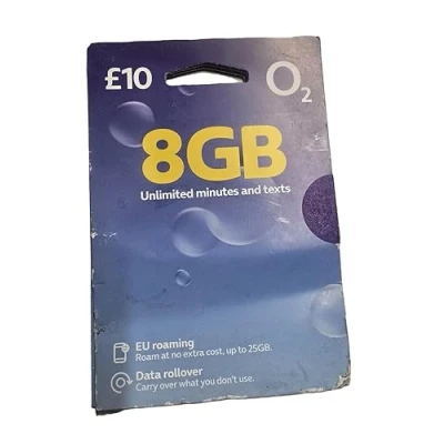 Image de O2 Big Rassembler les données £10 Bundle 1 Go de données, 100 min textes