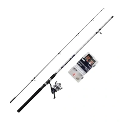 Image de Combo pour le bar Shakespeare Salt Estuary Enforcer Set 2.40m (20 60g) Canne mer