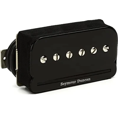 Image de Seymour Duncan SHPR 1N Humbucker P Rails Micro pour Guitare Electrique Noir