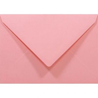 Image de Netuno 100 enveloppes roses C6 114x162 mm Rainbow 80g rabat pointu colorées décoratives pour lettres invitations mariage Noël cartes de voeux anniversaire fêtes postales