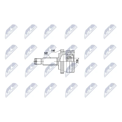 Image de Jeu de joints, arbre transmission NTY NPZ KA 368