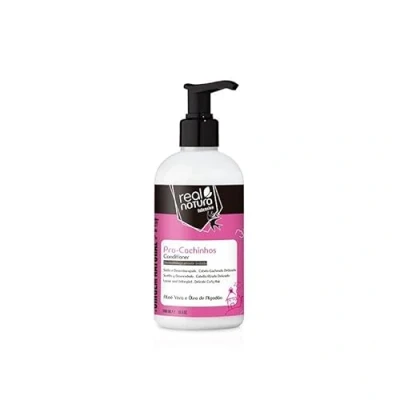 Image de Real Natura Après Shampoing Sans Sel Pro Cachinhos pour Enfants Définition des Boucles Ingrédients Naturels Formule Douce 300 ml