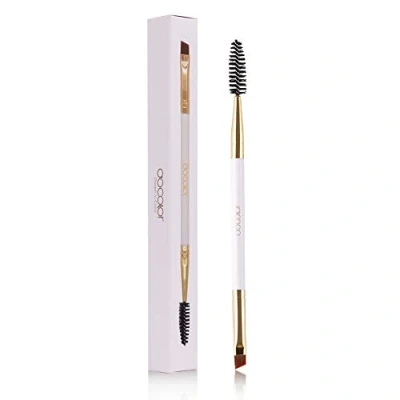 Image de Docolor Brosse à Sourcils Cils Professionnel Double Angle Peigne Pour Sourcils/Cils, Idéal Les Et Blanc, une pièce