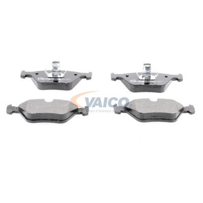 Image de VAICO V20 4116 Jeu de plaquettes frein Q+, Première Monte Essieu avant préparé pour indicateur d&#039;usure, contact signal d&#039;usure exclu BMW: X3