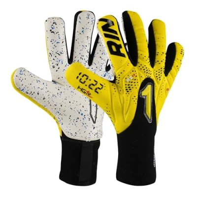 Image de Rinat Gant de Gardien But Kronos 10:22 Turf Adulte Jaune Taille 9