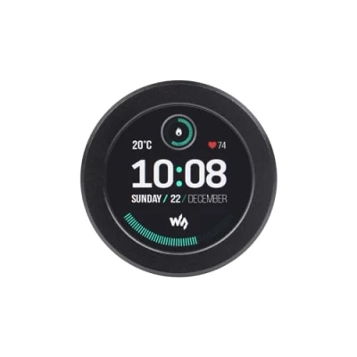 Image de Waveshare ESP32 S3 Development Board with 1.28inch Round Touch LCD Display CNC Metal Case,32 bit LX7 Dual Core Processor,Support 2.4 GHz Wi FI and Bluetooth 5(Le)
