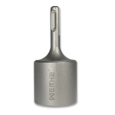 Image de WERHE® Tourne clou professionnel 32,5 x 45 100 mm pour l&#039;insertion de piquets terre en profondeur Jack Hammer Picket Post Driver SDS Plus