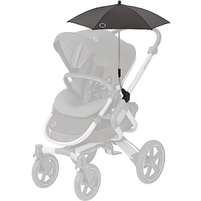 Image de Maxi Cosi Ombrelle pour Poussettes, Protection Anti UV Bébé, Essential Noir
