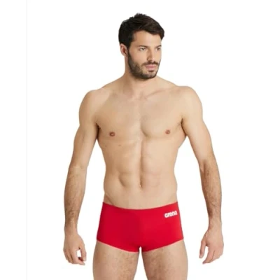 Image de arena Solid Team Maillot de Bain Homme Swimming Pool, à Séchage Rapide, Short en MaxLife Tissu Eco avec Une Résistance Maximale au Chlore et Protection UV UPF 50+