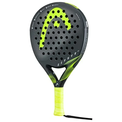 Image de Head Zephyr Raquette de padel, Taille: One Size, Black/semi yellow