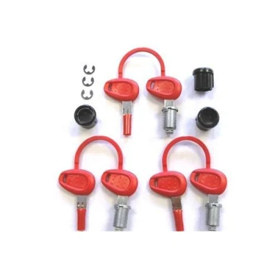 Image de Givi Z228 Lot de 3 serrures Serrure à Combinaison Noir 40
