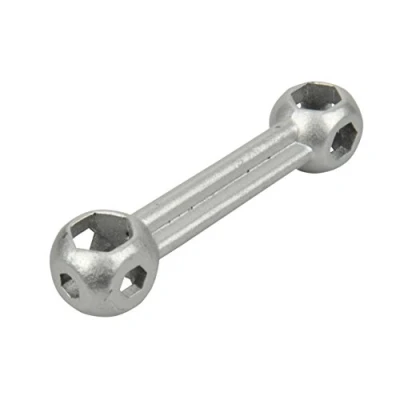 Image de FISCHER 85510 Clé en os, argent, taille unique