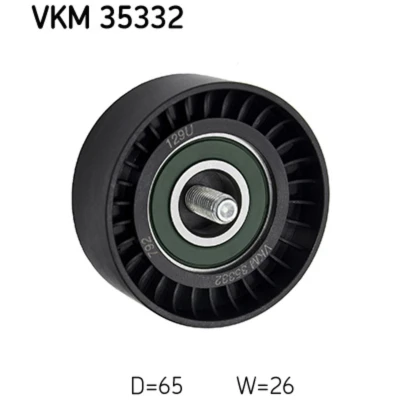 Image de SKF VKM 35332 Galet Enrouleur avec monture OPEL: Insignia A 3/5 portes, Sports Tourer, ZAFIRA C VAUXHALL: Mk3