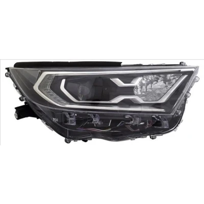 Image de TYC 20 17485 06 2 Phares droit LED avec feu de circulation diurne pour à droite LED, moteur électrique, porte lampe