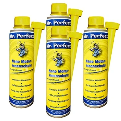 Image de Mr. Perfect® Nano Protection intérieur pour Moteurs, additif huile, Moteur d&#039;étanchéité 4 x 250 ml