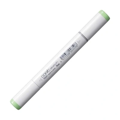 Image de COPIC Sketch YG41, Pale Cobalt Green, Twin Marker avec une pointe moyenne et pinceau