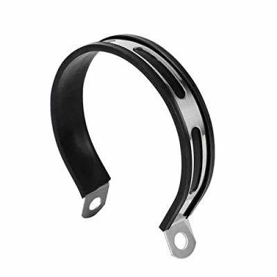 Image de Qiilu 1PC Support de Fixation tuyau silencieux d&#039;échappement, Pot d&#039;échappement colliers serrage