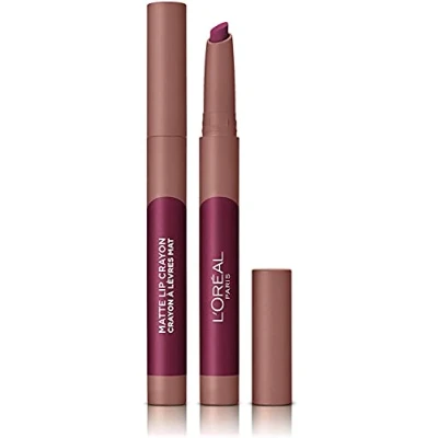 Image de L&#039;Oréal Paris Infaillible Matte Crayon Rouge à Lèvres, 107 Sizzling Sugar, 2.5 g