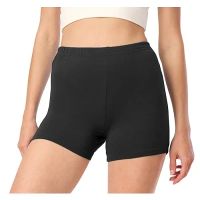 Image de Merry Style Short Cycliste Hotpants Legging Court en Viscose Femme MS10 391 (Noir, 4XL)