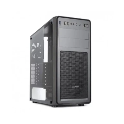Image de Boîtier Vultech VCO A2699T ATX 1x USB 3.0, 2X 2.0 avec Verre trempé sans Bloc d&#039;alimentation, Noir