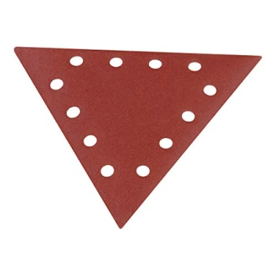 Image de Scheppach Original Lot de 10 triangles abrasifs 280 x 280mm Grain 120 Pour DS930 Accessoire Consommable Murs et plafonds