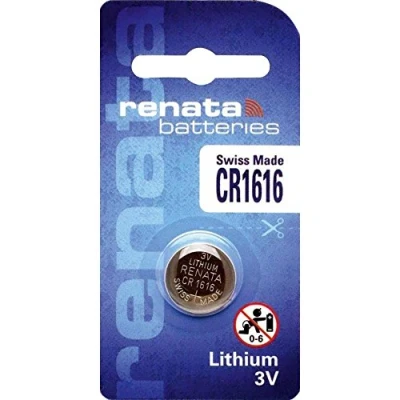 Image de CR1616 Pile Bouton/Lithium 3V / pour Les Montres, Torches, Clés de Voiture, Calculatrices, Appareils Photo, etc. iCHOOSE