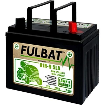 Image de FULBAT BATTERIE TONDEUSE U1R 9 SLA (12N24 3A) 12V 28AH 300A