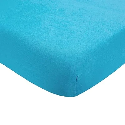 Image de TROIS KILOS SEPT Drap Housse Bébé 60x120 cm 100% Coton Label Oeko TEX Jersey Extensible Caraibes