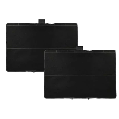 Image de vhbw 2x Filtres à charbon actif compatible avec Bosch DWB091U51, DWB097A50, DWB091E59, DWB097A50/03 hotte aspirante 31,5 x 21,5 2,3 cm