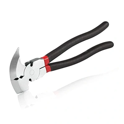 Image de SPEEDWOX Pince d&#039;escrime de 26,7 cm Extracteur d&#039;agrafes pour clôture à joint solide robuste Outil multifonction avec