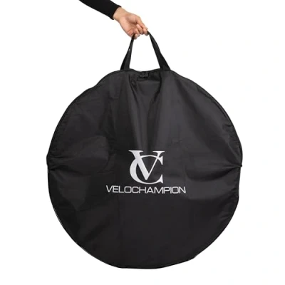 Image de VeloChampion Housse Roue de Vélo Imperméable 650b 700c pour Route, Gravel et 26&quot; VTT Sac Transport Portable Léger (2)
