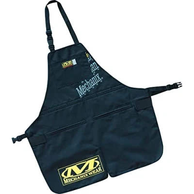 Image de Mechanix Wear Tablier de travail robuste avec sangles réglables pour un ajustement confortable, durable et résistant aux liquides, espace rangement supplémentaire les ustensiles