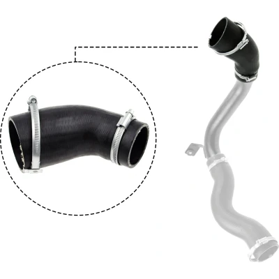 Image de GATES 09 0640 Gaine De Suralimentation Néoprène (polychloroprène) FORD: S Max Mk1, MONDEO 4, Galaxy Mk2 MPV