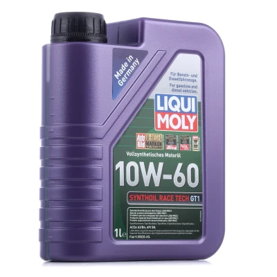 Image de Liqui Moly Synthoil, Race Tech Gt1 10W 60 1I Huile moteur 8908 RENAULT: CLIO 3, 2, MASTER 2 Kasten, TOYOTA: Yaris II 3/5 portes