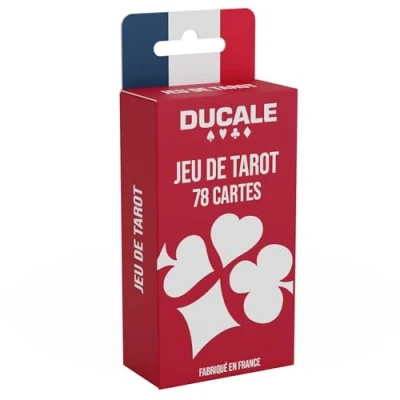 Image de Ducale Basic Jeu de 78 cartes à jouer Tarot traditionnel au format classique