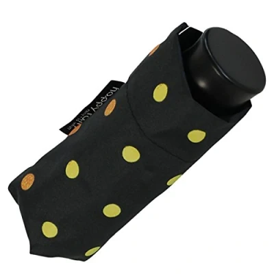 Image de Ultra Mini parapluie de poche pour femme Motif pois arc en ciel