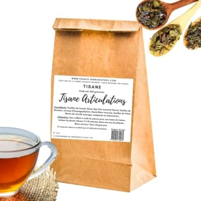 Image de Tisane Anti Douleurs Articulations 500g 100% Naturelle Plantes Sélectionnées