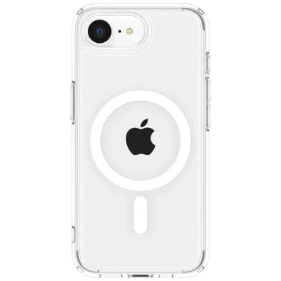 Image de Spigen Coque pour iPhone 16e, Ultra Hybrid MagFit, [Anti jaunissement] Blanc Clair