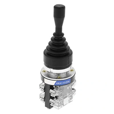 Image de Interrupteur à joystick, Contrôleurs Monolever 4 Position 4NO Remplacement momentané du joystick pour HKAI 41Z04, 220V / 380V