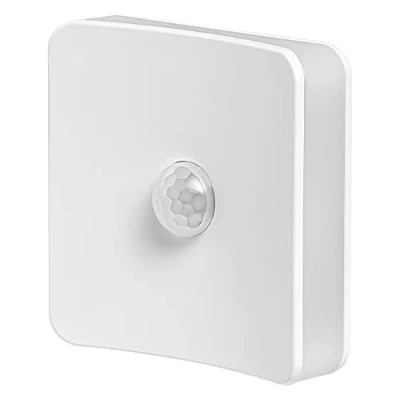 Image de LEDVANCE Veilleuse LUNETTA SQUARE,capteur de lumière du jour et mouvement,0,3 W,blanc,forme carré,effet couleur RVB via 4 sorties lumière,prise UE intégrée,utilisation en intérieur