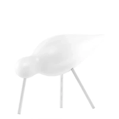Image de Normann Copenhagen Oiseau décoratif en Bois, 1 unités, Weiß, 15 x 5.5 11 cm