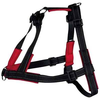 Image de TRIXIE, Lead&#039;n&#039;Walk Soft Erziehungsgeschirr Schwarz L XL