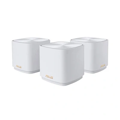 Image de ASUS ZenWiFi AX Mini (XD4) Routeur connecté 10 Gigabit Ethernet Blanc Neuf