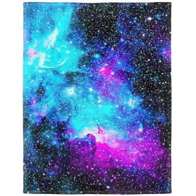 Image de YISUMEI 150x200 cm Couverture Flanelle Douce D¨coration de Canap¨ Lit Automne et Hiver Galaxie la n¨buleuse,Color¨