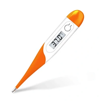 Image de Thermomètre Électronique pour la Fièvre Daffodil HPC400 Médical Adulte Enfant Bébé Flexible Mesure rectale buccale axillaire oral Numérique à Lecture Rapide Précis